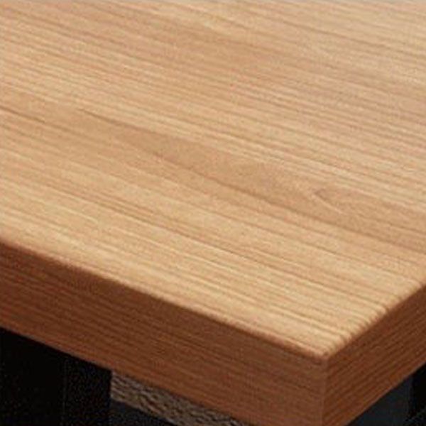 Mesa de comedor de estilo moderno Mesa marrón rectangular para cocina en casa