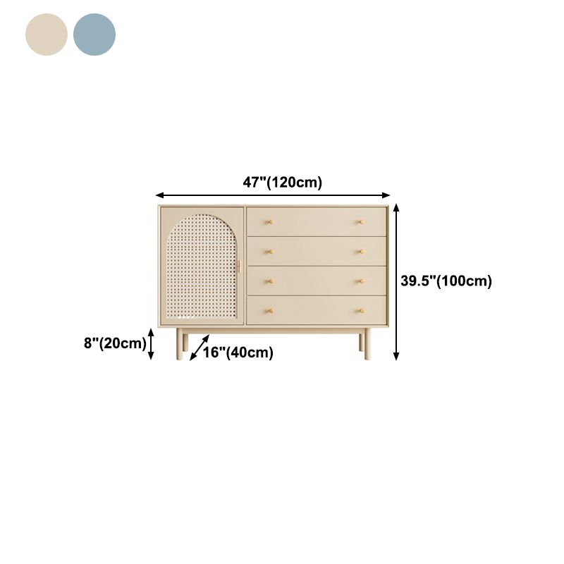 Server moderno del server di archiviazione rettangolare con cassetti e porte