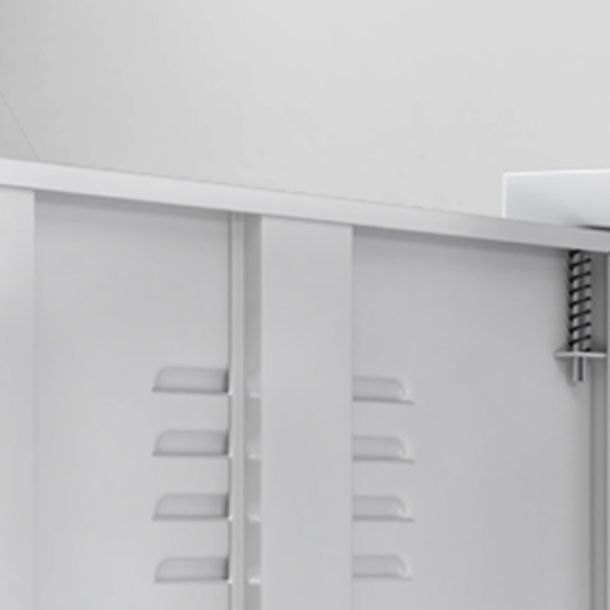 Steel Dining Room Sideboard Cabinet Modern Server Cabinet with Storage Clearhalo 'buffet_sideboard' 'Buffets & Sideboards' 'furn' 'furn_buffet_sideboard' 'Furniture' 'furniture_buffet_sideboard' 'Kitchen & Dining Furniture' 1200x1200_a9fa3fa9-3b1e-422d-aa81-cfb32654cd90