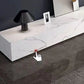 Contemporary TV Stand Console White Stone Media Console with Drawers Clearhalo 'furn' 'furn_tv_stands_entertainment_centers' 'Furniture' 'Living Room Furniture' 'TV Stands & Entertainment Centers' 'TV Stands & Media Storage Furniture' 'tv_stands_entertainment_centers' 1200x1200_a9fc66b5-914d-430a-a6fd-a1462e9ac4ec