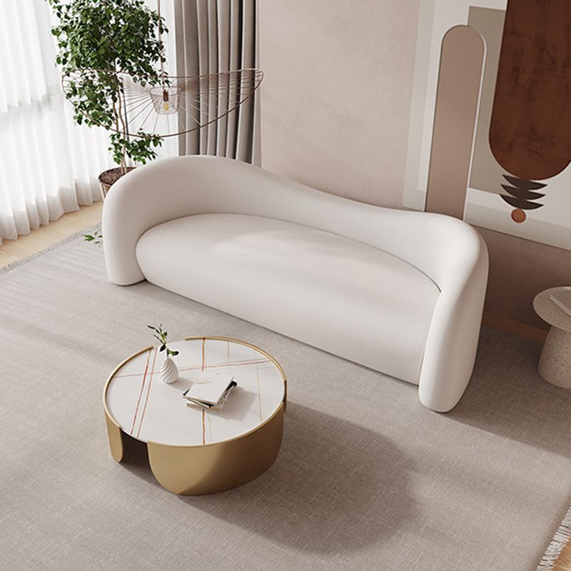 Faux Leather Modern Sofa Sloped Arm Curved Sofa for Living Room Clearhalo 'furn' 'furn_sofas' 'Furniture' 'Living Room Furniture' 'Sofa' 'sofas' 1200x1200_aa0214d9-e900-41fe-9b45-e0dd664ad7fd