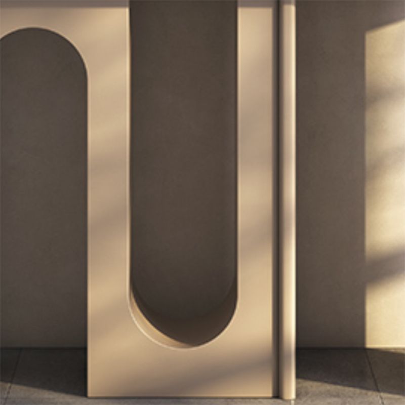 Artificial Wooden Console Accent Table with Rectangle Table for Hall