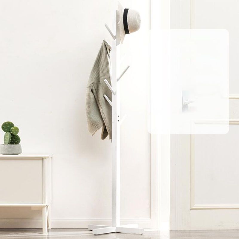 Eigentijdse hal staan ​​houten vrij staande zaalstandaard met haak