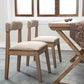 Country Style Home Side Chair Open Back Wood Upholstered Dining Room Chair Clearhalo ' kitchen&dining_furn' 'Dining Chairs' 'Dining Tables & Seating' 'dining_chair' 'furn' 'furn_dining_chair' 'Furniture' 'furniture_dining_chair' 'Kitchen & Dining Furniture' 'kitchen' 1200x1200_aa0890c9-ac48-4480-9fbd-17cd675f73f8