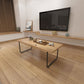 Contemporary Sled Coffee Table Solid Wood Coffee Cocktail Table Clearhalo 'Coffee & Accent Tables' 'Coffee Tables' 'coffee_tables' 'furn' 'furn_coffee_tables' 'Furniture' 'Living Room Furniture' 1200x1200_aa0abd8e-2b8f-4eaa-9878-346133588c9d