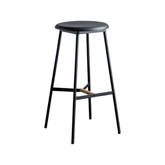 Industrial Backless Bar-stool PU Leather Bar Stool with Metal Legs Clearhalo 'Bar Furniture' 'Bar Stools' 'bar_stools' 'Furniture' 'furniture_bar_stools' 'Kitchen & Dining Furniture' 1200x1200_aa0c8342-a7a6-4237-8dab-3ac3391e1985