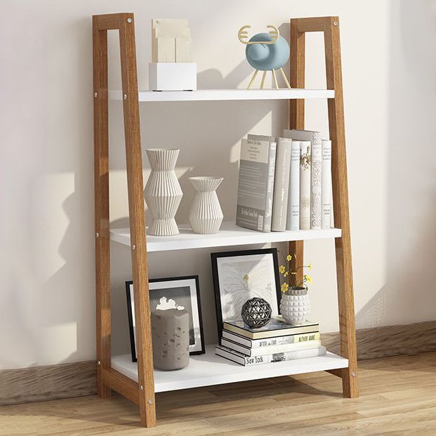Modern Solid Wood Bookcase Ladder Bookshelf for Any Room, 12" W Clearhalo 'Bookcases' 'furn' 'furn_bookcases' 'Furniture' 'Office Furniture' 1200x1200_aa0c84ea-ef4b-4d8a-80bb-838d07323772