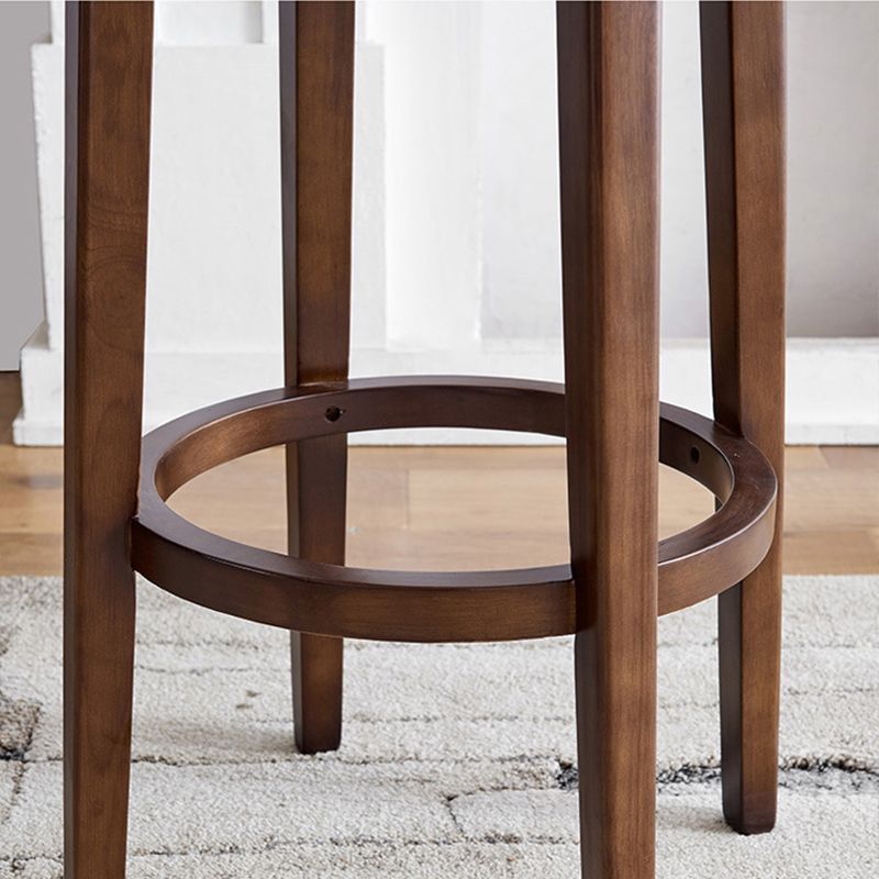 Contemporary Style Bar-stool Wooden Counter Bar Stool for Kitchen