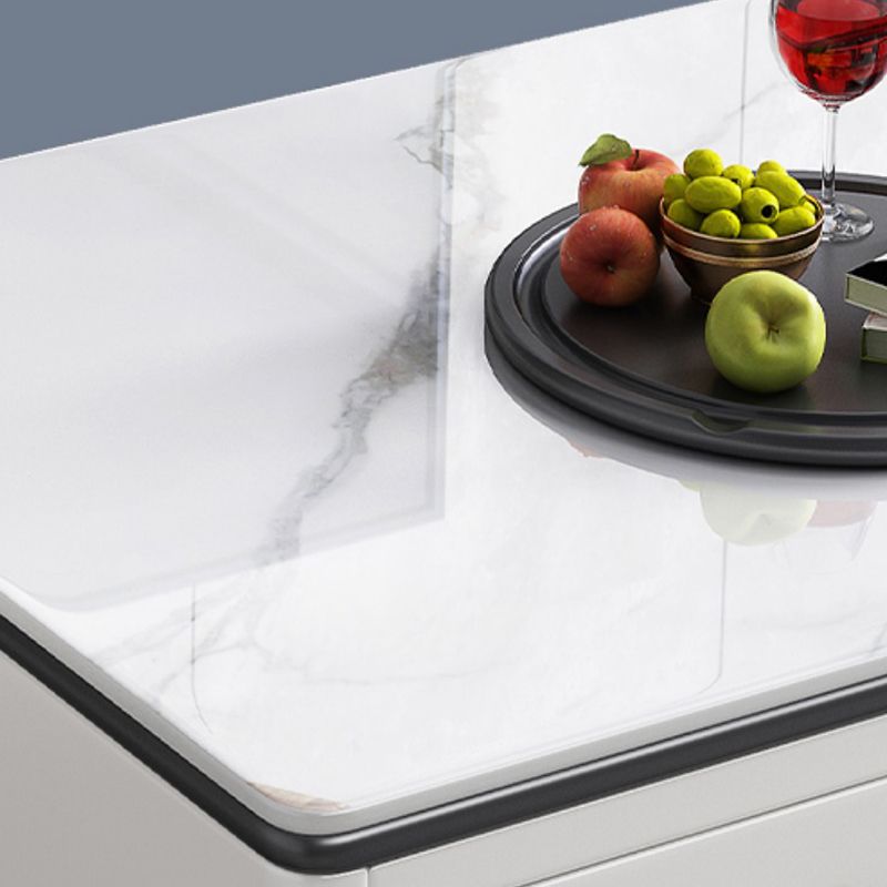 Stone TV Media Console Contemporary Stand Console with Drawers Clearhalo 'furn' 'furn_tv_stands_entertainment_centers' 'Furniture' 'Living Room Furniture' 'TV Stands & Entertainment Centers' 'TV Stands & Media Storage Furniture' 'tv_stands_entertainment_centers' 1200x1200_aa112e53-b743-4600-a1a9-67e0ee34e645