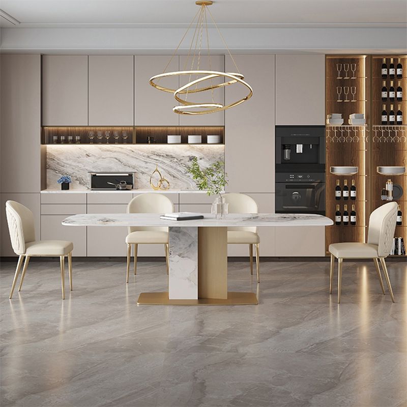 Ensemble de restauration en pierre de style moderne blanc 1/2/5/7 pièces de restauration Set pour usage domestique