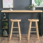 Table de bar rectangulaire de style moderne, table stockable pour le salon
