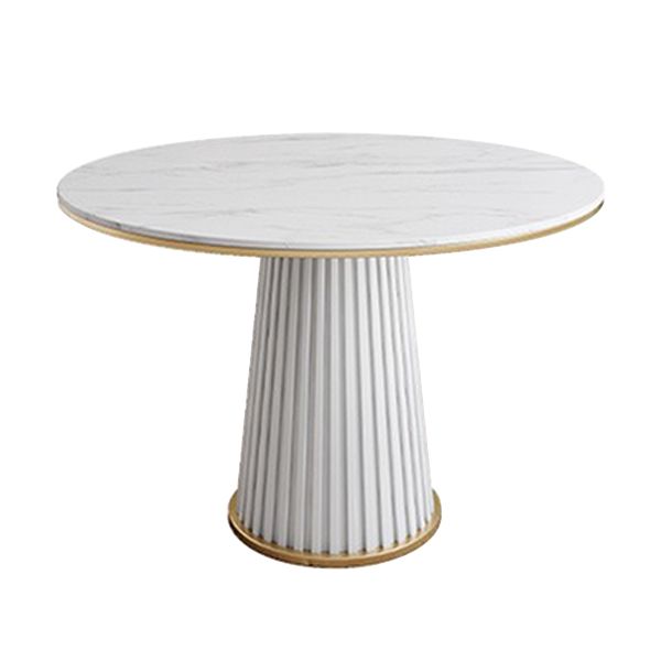 Round Sintered Stone Dining Table Traditional Luxury Pedestal Table Clearhalo ' dining_table' 'Dining Tables & Seating' 'Dining Tables' 'furn' 'furn_dining_table' 'Furniture' 'furniture_dining_table' 'Kitchen & Dining Furniture' 'kitchen&dining_furn' 'kitchen' 'kitchen_dining_table' 1200x1200_aa168f2a-00b4-4aeb-9379-724eb493b7b6