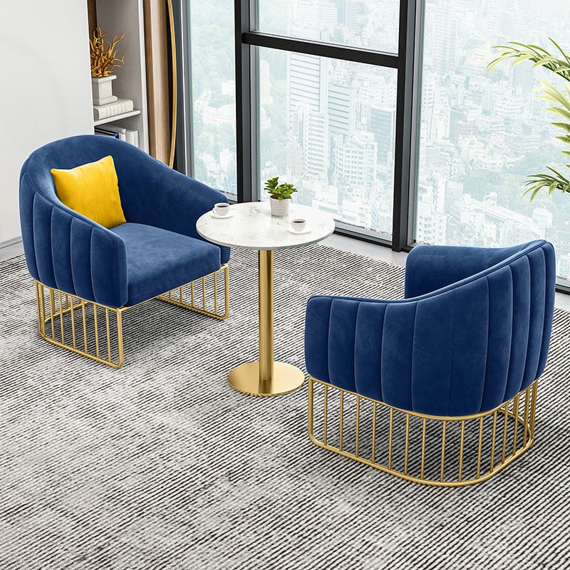 3 Pcs Metal Nordic Dining Room Set with Round Table and Metal Base Dining Set with Slipper Chairs Clearhalo 'Dining Room Sets' 'Dining Tables & Seating' 'dining_room_set' 'furn' 'furn_dining_room_set' 'Furniture' 'furniture_dining_room_set' 'Kitchen & Dining Furniture' 'kitchen&dining_furn' 'kitchen' 1200x1200_aa17b50e-ee96-4794-8e44-ad8a96d54189