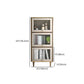 Glam Standard Bookcase Metal Frame Manufactured Wood Bookshelf with Glass Doors Clearhalo 'Bookcases' 'furn' 'furn_bookcases' 'Furniture' 'furniture_bookcases' 'Office Furniture' 1200x1200_aa18945a-e270-44cf-9036-c38b36635742