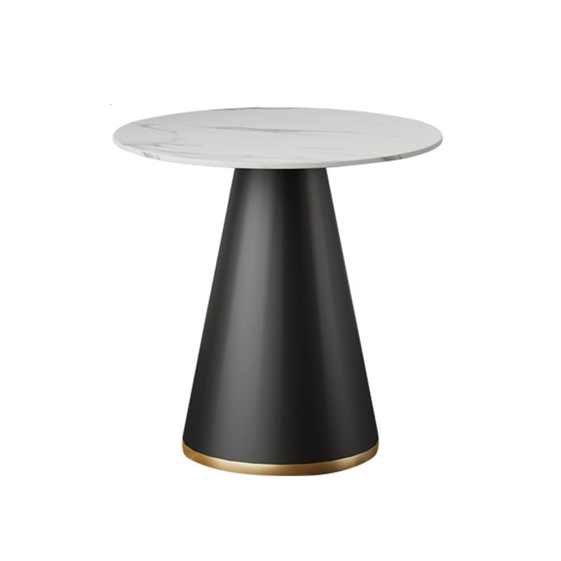 Moderne stijl gesinterde stenen dinerset rond 1/3/5 stukken eetgelegenheid set voor thuisgebruik