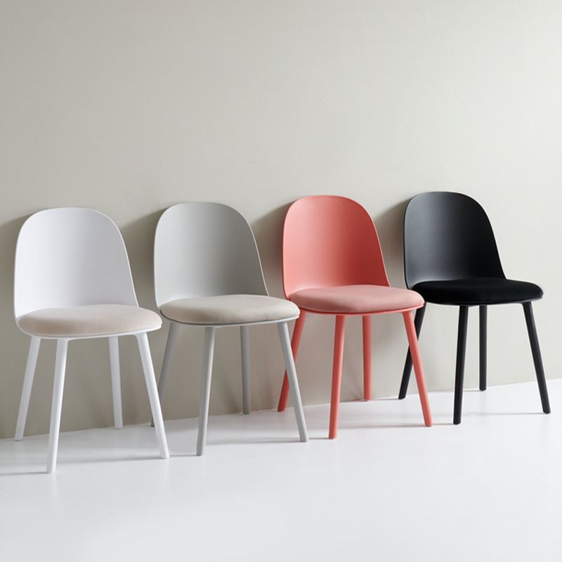 Contemporary Plastic Side Chair Solid Back Kitchen Dining Room Chair Clearhalo 'Dining Chairs' 'Dining Tables & Seating' 'dining_chair' 'furn' 'furn_dining_chair' 'Furniture' 'furniture_dining_chair' 'Kitchen & Dining Furniture' 1200x1200_aa1a3b38-fca3-466f-9f2e-e0da1641ce95