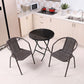 Metal Frame Dining Chair Modern Indoor-Outdoor Stacking Arm Chair