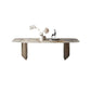 Traditional Luxury Top Dining Table Stone Table with Sled Base Clearhalo ' dining_table' 'Dining Tables & Seating' 'Dining Tables' 'furn' 'furn_dining_table' 'Furniture' 'furniture_dining_table' 'Kitchen & Dining Furniture' 'kitchen&dining_furn' 'kitchen' 'kitchen_dining_table' 1200x1200_aa1b38c9-108d-4cff-8aec-89efb5002824
