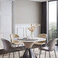 Khaki and Gray Dining Chairs Modern Armless Dining Side Chair Clearhalo 'Dining Chairs' 'Dining Tables & Seating' 'dining_chair' 'furn' 'furn_dining_chair' 'Furniture' 'Kitchen & Dining Furniture' 1200x1200_aa1cee56-a11e-4c49-87dc-3e52531cb001