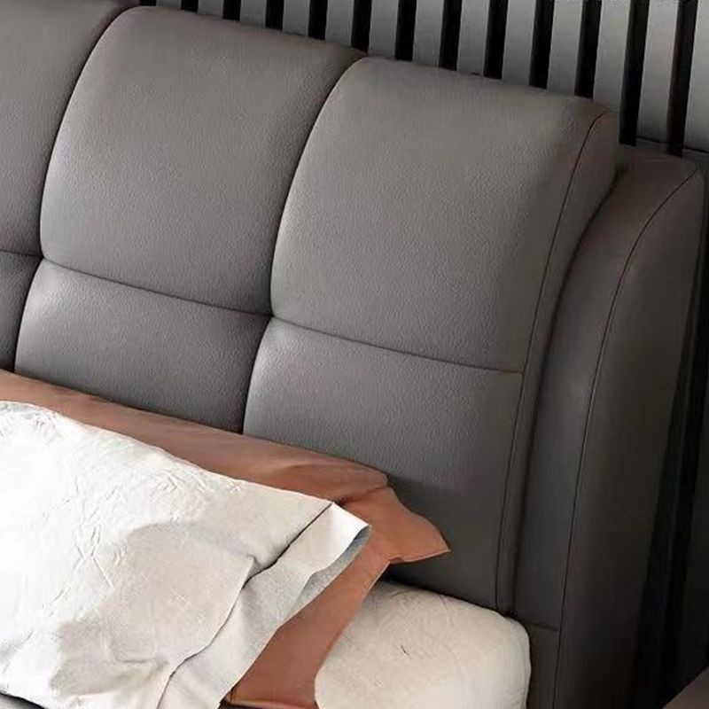 Glam Pine Wood Mattress Included with Headboard Rectangular Bed Frame Clearhalo 'Bedroom Furniture' 'Beds' 'furn' 'furn_beds' 'Furniture' 1200x1200_aa20253b-81c5-42a3-a5f2-a0c9b5ef26ea