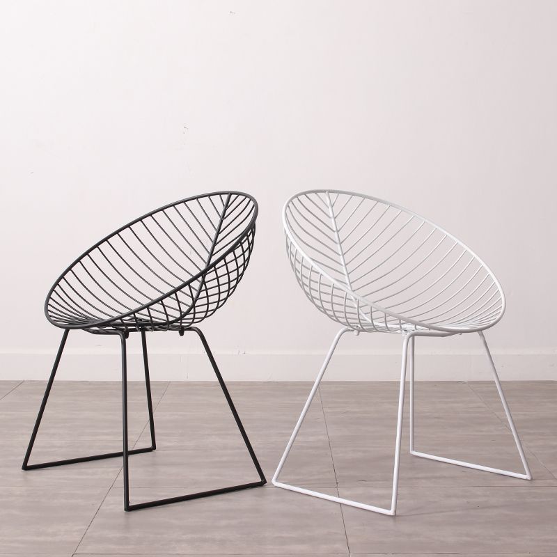 Industrial Style Armless Dining Chairs Dining Side Chairs with Metal Legs Clearhalo ' kitchen&dining_furn' 'Dining Chairs' 'Dining Tables & Seating' 'dining_chair' 'furn' 'furn_dining_chair' 'Furniture' 'furniture_dining_chair' 'Kitchen & Dining Furniture' 'kitchen' 1200x1200_aa20771d-e6ae-4a97-b9a2-7fd555daa6e6