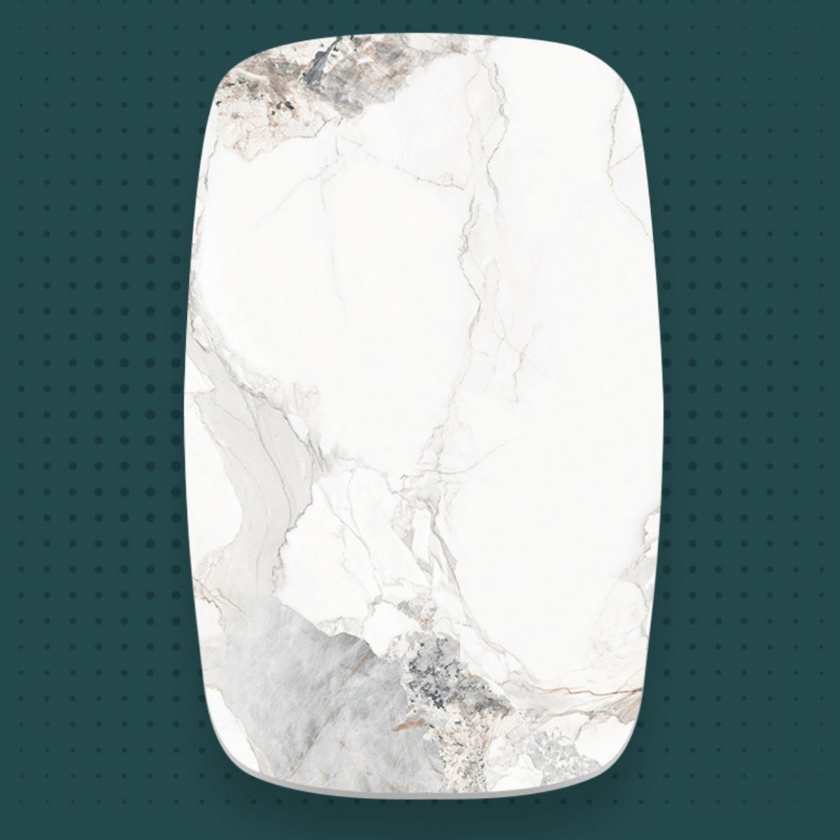 Nordic Glam Set à table rectangle de pierre fritté 1/4/5/6/7/9 Pièces