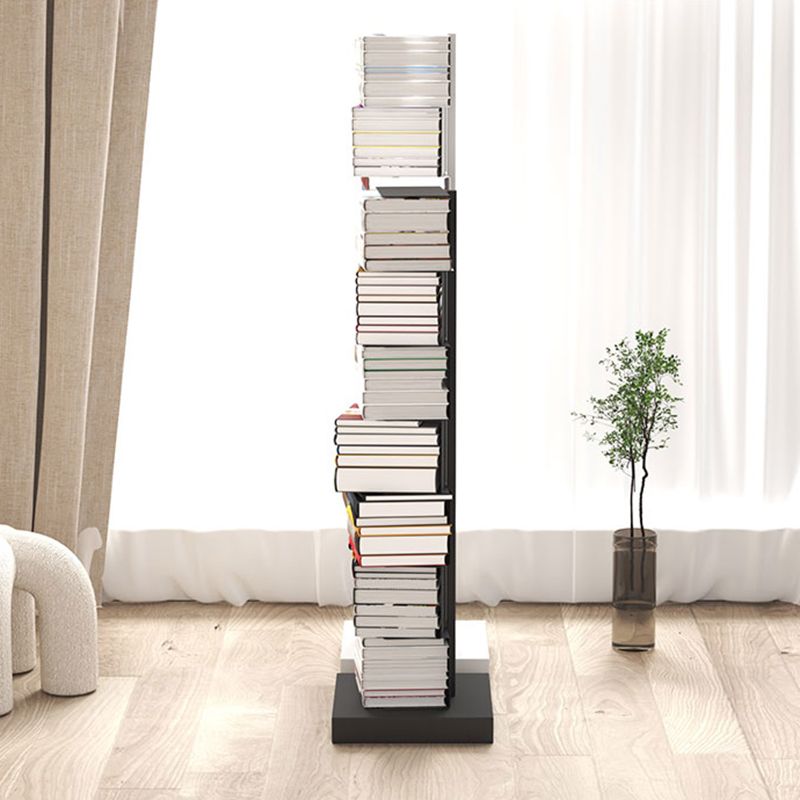 Modern Style Bookshelf Vertical Metal Closed Back Bookcase for Home Clearhalo 'Bookcases' 'furn' 'furn_bookcases' 'Furniture' 'furniture_bookcases' 'Office Furniture' 1200x1200_aa246544-f308-460f-8957-7e1d78ecc646