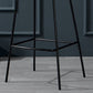 Contemporary Faux Leather Counter Stool Counter Height Bar Stool with Footrest Clearhalo 'Bar Furniture' 'Bar Stools' 'bar_stools' 'furn' 'furn_bar_stools' 'Furniture' 'Kitchen & Dining Furniture' 1200x1200_aa24f7dc-1730-4464-b341-45db636f23d2