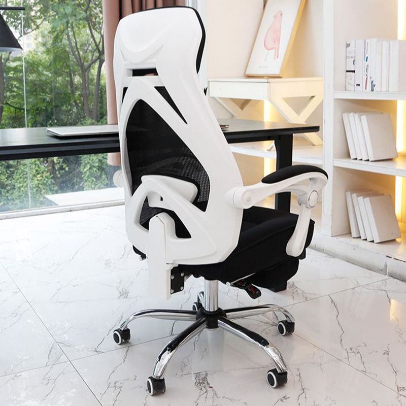 Padded Arms Office Chair Tilt Mechanism No Distressing Desk Chair with Wheels Clearhalo 'furn' 'furn_office_chair' 'Furniture' 'Office Chairs' 'Office Furniture' 'office_chair' 1200x1200_aa26c47c-18ae-4efa-9fa9-24cfcf6cbc6a
