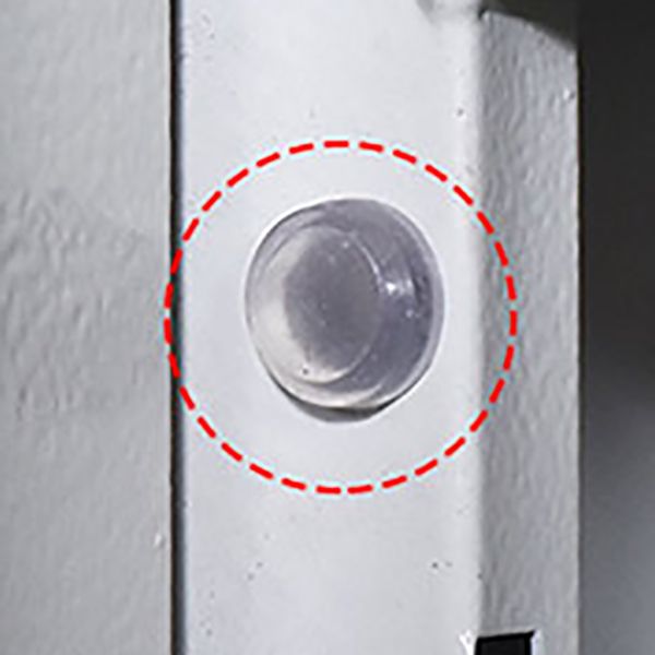 Metal Wardrobe Cabinet Contemporary Hinged Wardrobe Closet for Home Clearhalo 'Armoires & Wardrobes' 'armoires_wardrobes' 'Bedroom Furniture' 'furn' 'furn_armoires_wardrobes' 'Furniture' 1200x1200_aa29d8fa-8fd8-4319-87e5-415a4a517a3a