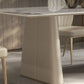 Nordic Style 1/4/5/7 Pieces Furniture Rectangle Stone Dining Table Set in White Clearhalo 'Dining Room Sets' 'Dining Tables & Seating' 'dining_room_set' 'furn' 'furn_dining_room_set' 'Furniture' 'Kitchen & Dining Furniture' 1200x1200_aa2c9783-1a3e-45ff-8d65-176e8cba6669