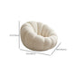 Modern 27.55" H Wool Sewn Pillow Back Slope Arm Sofa for Apartment