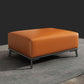 Home Contemporary Rectangular Ottoman Leather Foot Stool with Legs Clearhalo 'furn' 'furn_ottomans_poufs' 'Furniture' 'Living Room Furniture' 'Ottomans & Poufs' 'ottomans_poufs' 1200x1200_aa2e471e-1fca-40d7-8e4d-48b0c835ef92