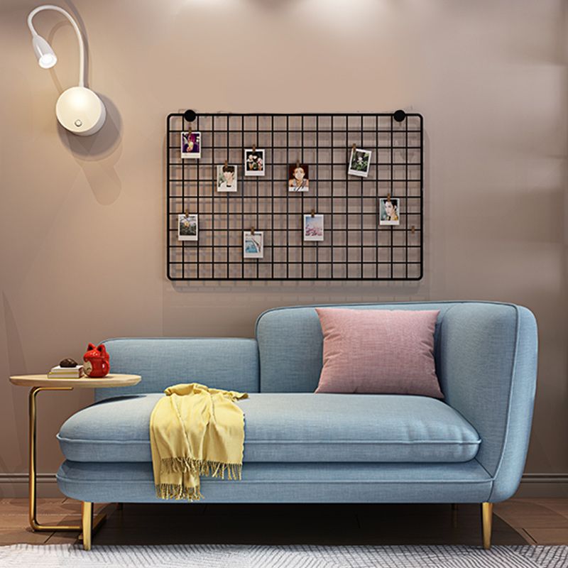 Linen/faux Leather Modern Sofa 31"W Square Arm Tight Back Sofa for Living Room Clearhalo 'furn' 'furn_sofas' 'Furniture' 'furniture_sofas' 'kitchen' 'kitchen_sofas' 'Living Room Furniture' 'Sofa' 'sofas' 1200x1200_aa2ffcdd-1084-44cb-8903-abcff3656e8f