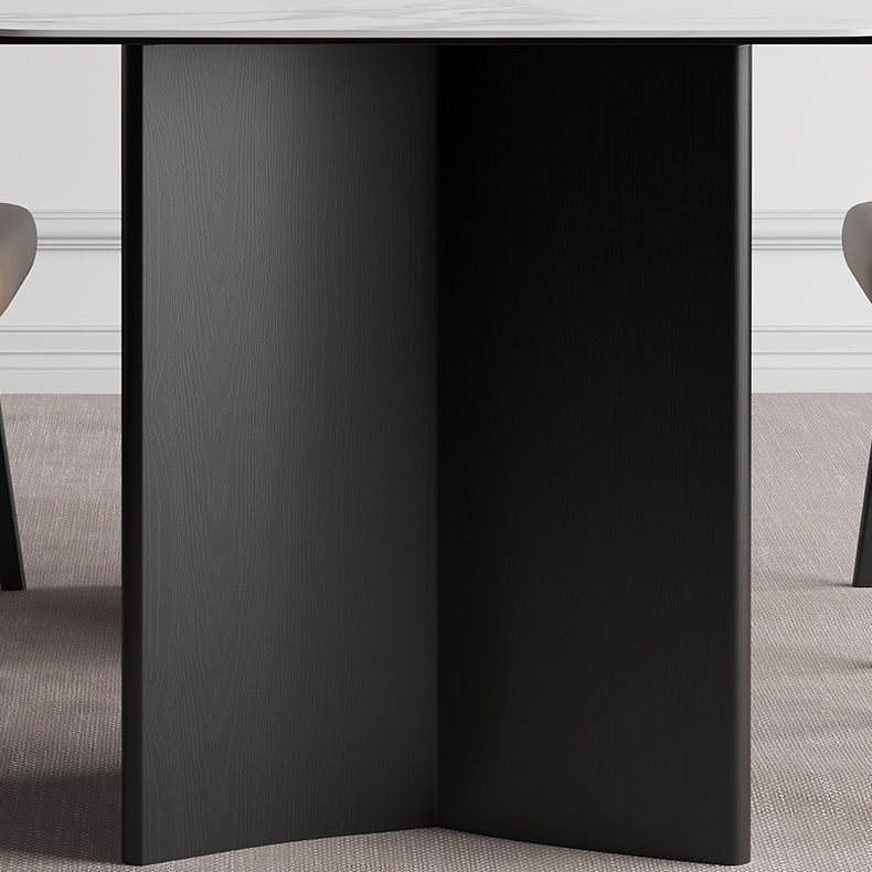 1/2/2/5/7 Pièces meubles Recchettes de restauration Recangle RECTANGE Ensemble en blanc