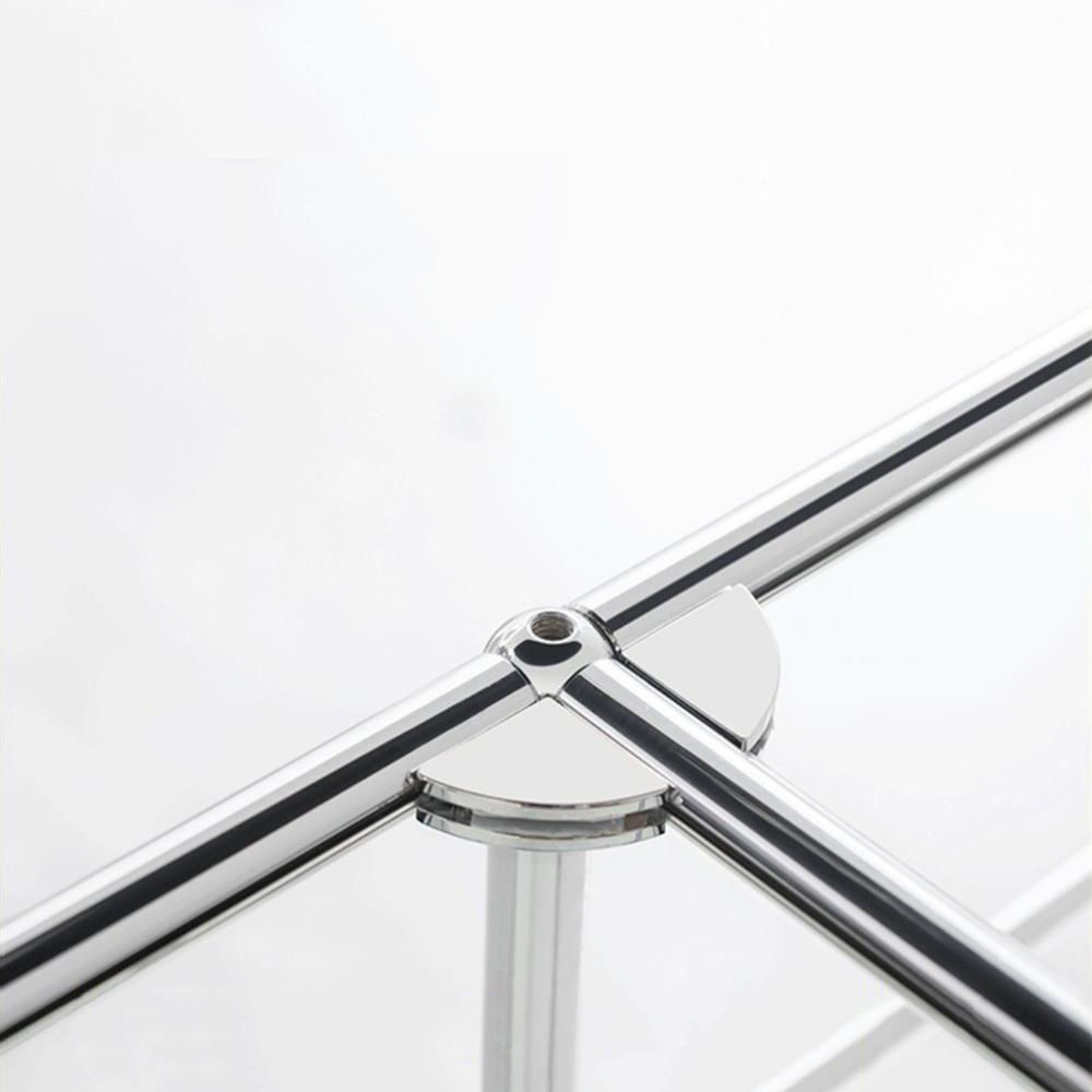 Sideboard in acciaio inossidabile in stile contemporaneo