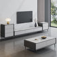 Modern Stone TV Media Stand 16" W Enclosed Storage TV Stand Console with Drawers Clearhalo 'furn' 'furn_tv_stands_entertainment_centers' 'Furniture' 'Living Room Furniture' 'TV Stands & Entertainment Centers' 'TV Stands & Media Storage Furniture' 'tv_stands_entertainment_centers' 1200x1200_aa3331d1-41cc-4db2-84ec-c6cfbcfa6f6f