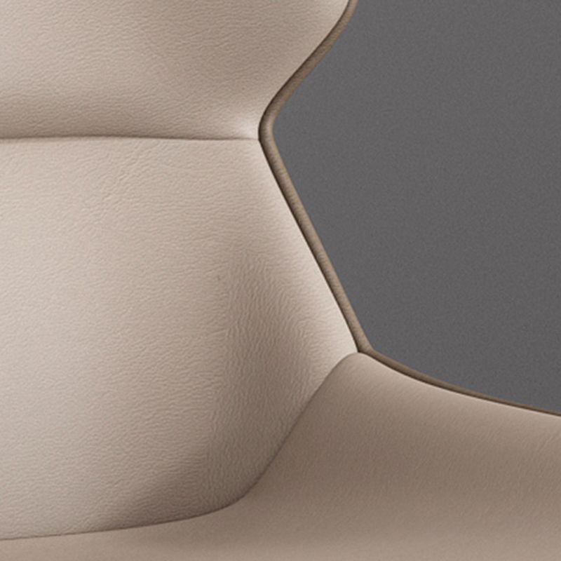 Modern Style Dining Chair Arm Dining Chair with Metal Legs for Kitchen Clearhalo 'Dining Chairs' 'Dining Tables & Seating' 'dining_chair' 'furn' 'furn_dining_chair' 'Furniture' 'Kitchen & Dining Furniture' 1200x1200_aa3346fb-43a8-48ed-a019-1a4a41ada813