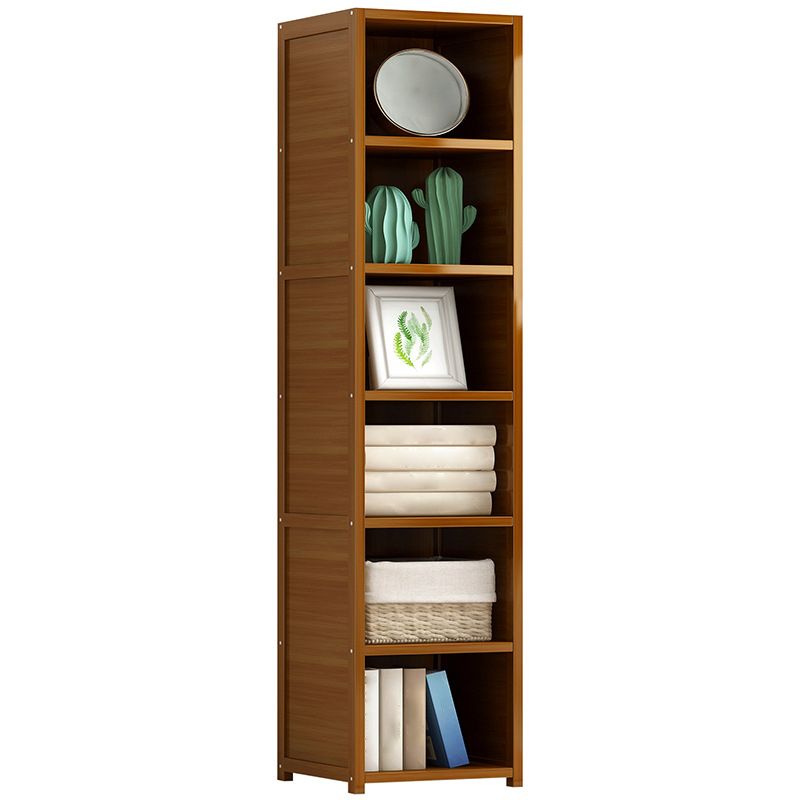 Libreria in bambù libreria in stile moderno per home office 12 "w x 15,5" d