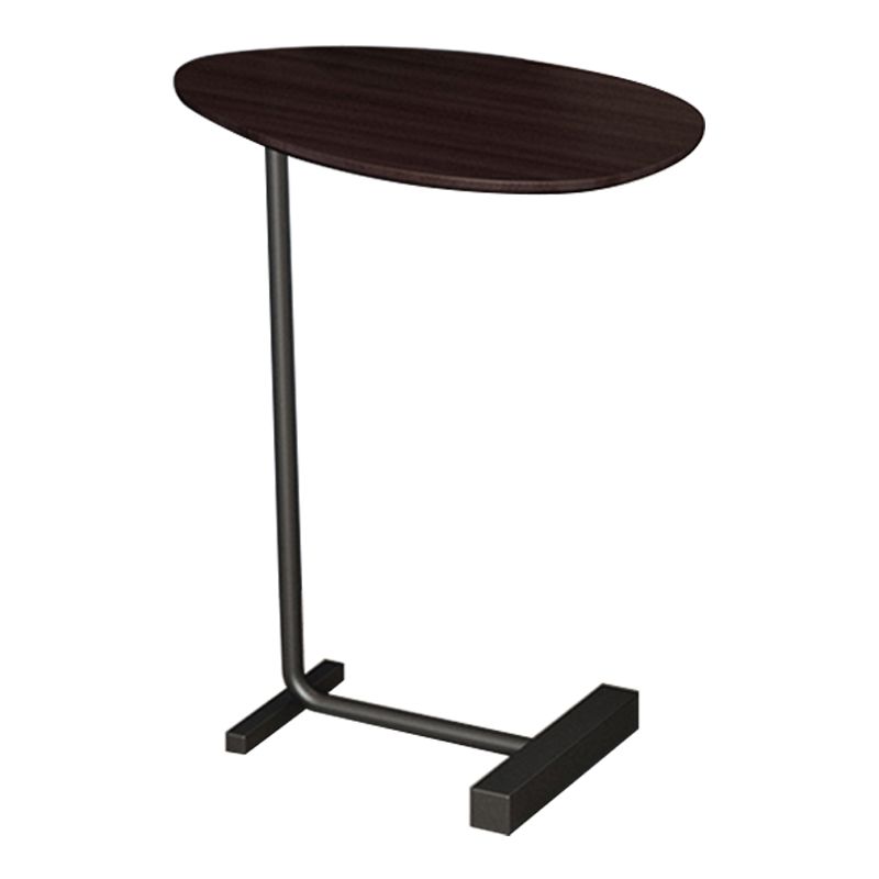 23.6inch Tall Modern C Corner Table Solid Wood Side End Table Clearhalo 'Coffee & Accent Tables' 'End & Side Tables' 'end_side_tables' 'furn' 'furn_end_side_tables' 'Furniture' 'Living Room Furniture' 1200x1200_aa350503-db30-45d0-9d3c-dfbc48605a0d