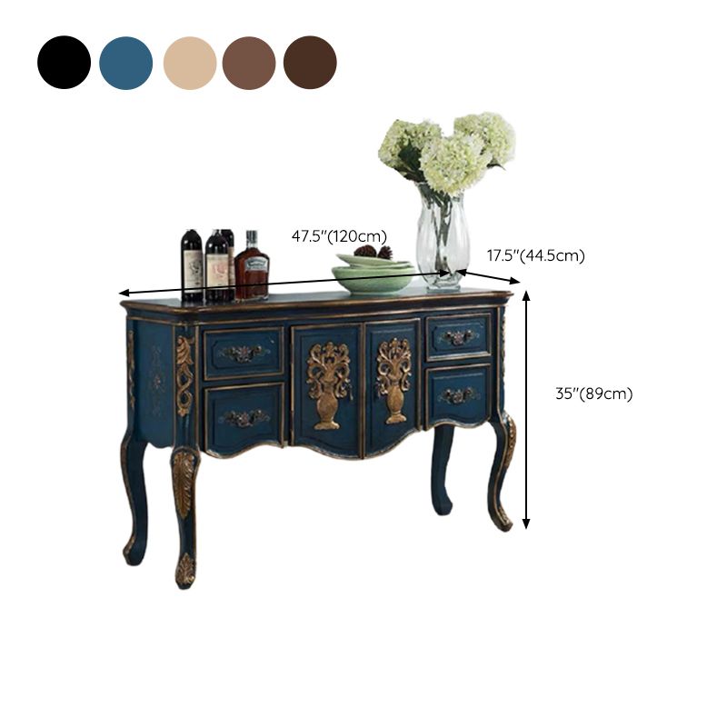 French Country Wooden Console Table Rectangle Console Sofa Table for Hall Clearhalo 'Console Tables' 'console_tables' 'Entry & Mudroom Furniture' 'furn' 'furn_console_tables' 'Furniture' 1200x1200_aa394dd4-445e-4827-8988-f7b10ce6ceda