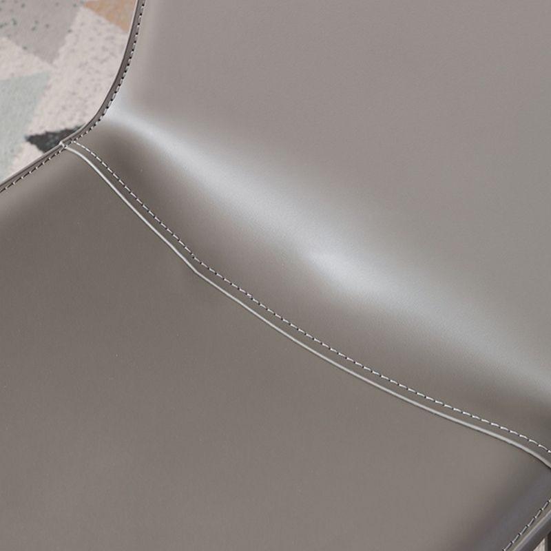 Faux Leather Dining Room Chair Modern Upholstered Dining Side Chair