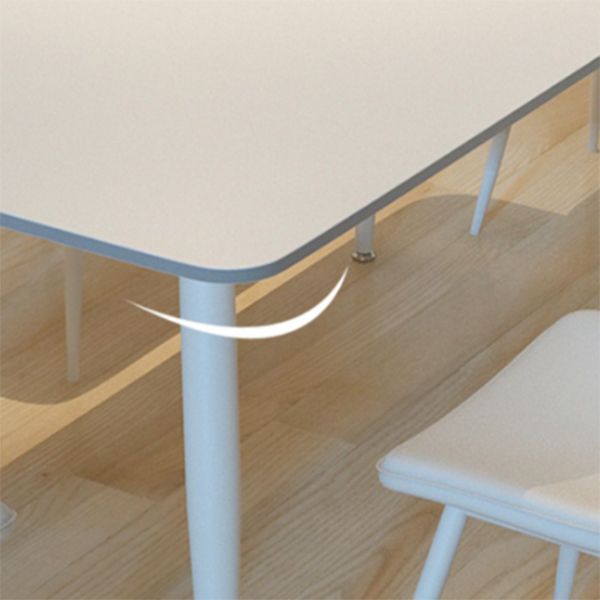 4 Legs Dinner Room Kitchen Table Rectangle Dining Room Table Clearhalo 'Dining Tables & Seating' 'Dining Tables' 'dining_table' 'furn' 'furn_dining_table' 'Furniture' 'Kitchen & Dining Furniture' 1200x1200_aa3a735c-ba8a-4ddb-9117-1adb03e33258