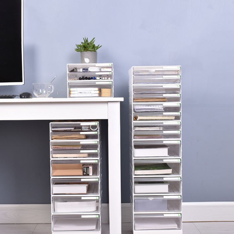 Lateral Plastic File Cabinet Home or Office Clear File Cabinet with Drawers Clearhalo 'Filing Cabinets' 'filling_cabinets' 'furn' 'furn_filling_cabinets' 'Furniture' 'Office Furniture' 1200x1200_aa3ce385-3f1e-4b74-a321-70ef7d0dc56f