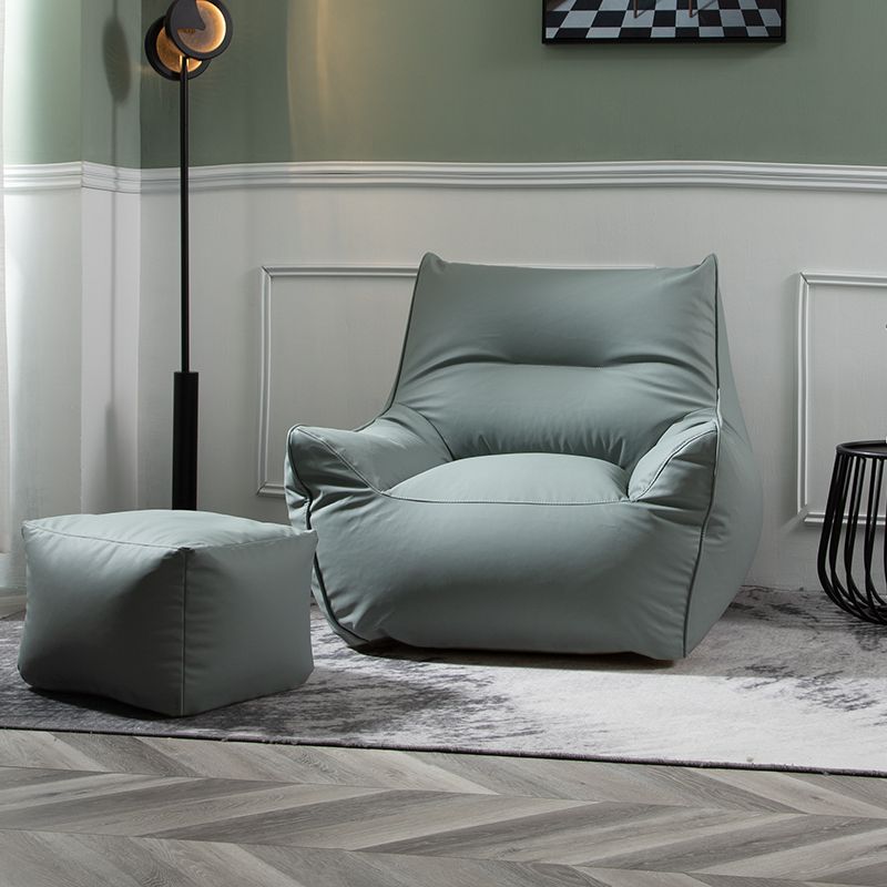 Modern Faux Leather Pillow Top Arm Sofa Sewn Pillow Back Sofa for Apartment Clearhalo 'furn' 'furn_sofas' 'Furniture' 'furniture_sofas' 'kitchen' 'kitchen_sofas' 'Living Room Furniture' 'Sofa' 'sofas' 1200x1200_aa3cf980-bc04-4778-bde6-0552b9b18a28