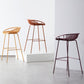 Modern Armless Backrest Counter Stool Iron Milk Tea Shop Bar Stool with Pedal Clearhalo 'Bar Furniture' 'Bar Stools' 'bar_stools' 'furn' 'furn_bar_stools' 'furniture_bar_stools' 'Kitchen & Dining Furniture' 'kitchen&dining_furn' 'kitchen' 'kitchen_furn' Furniture' 1200x1200_aa3e8a3b-0455-4727-a79b-bea2779609db