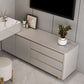 Modern Stone TV Media Stand 16" W Enclosed Storage TV Stand for Living Room Clearhalo 'furn' 'furn_tv_stands_entertainment_centers' 'Furniture' 'Living Room Furniture' 'TV Stands & Entertainment Centers' 'TV Stands & Media Storage Furniture' 'tv_stands_entertainment_centers' 1200x1200_aa3fd3f0-6290-469e-92a0-dc0308a30ec9