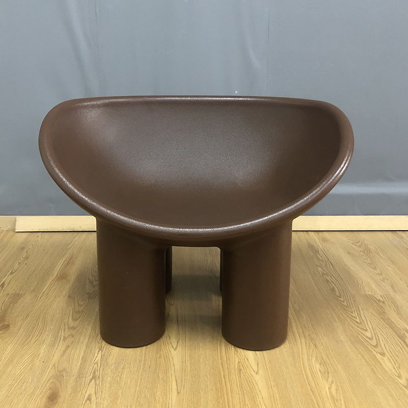 Four Leg Papasan Chair Armless Accent Chair with Fixed Back for Licing Room Clearhalo 'Accent Chairs' 'accent_chairs' 'Chairs & Seating' 'furn' 'furn_accent_chairs' 'Furniture' 'furniture_accent_chairs' 'Living Room Furniture' 1200x1200_aa410cea-b5d7-4d97-a775-7f80a74d3e41