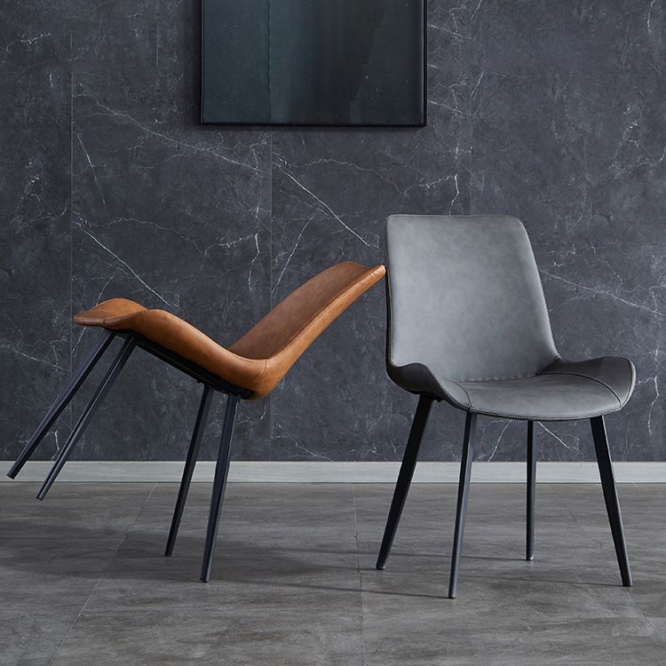 Contemporary High-density Sponge Cushion Chair 20'' Wide Parsons Chair for Home Clearhalo ' kitchen&dining_furn' 'Dining Chairs' 'Dining Tables & Seating' 'dining_chair' 'furn' 'furn_dining_chair' 'Furniture' 'furniture_dining_chair' 'Kitchen & Dining Furniture' 'kitchen' 1200x1200_aa41d856-5179-4454-9016-8d7335df71fa