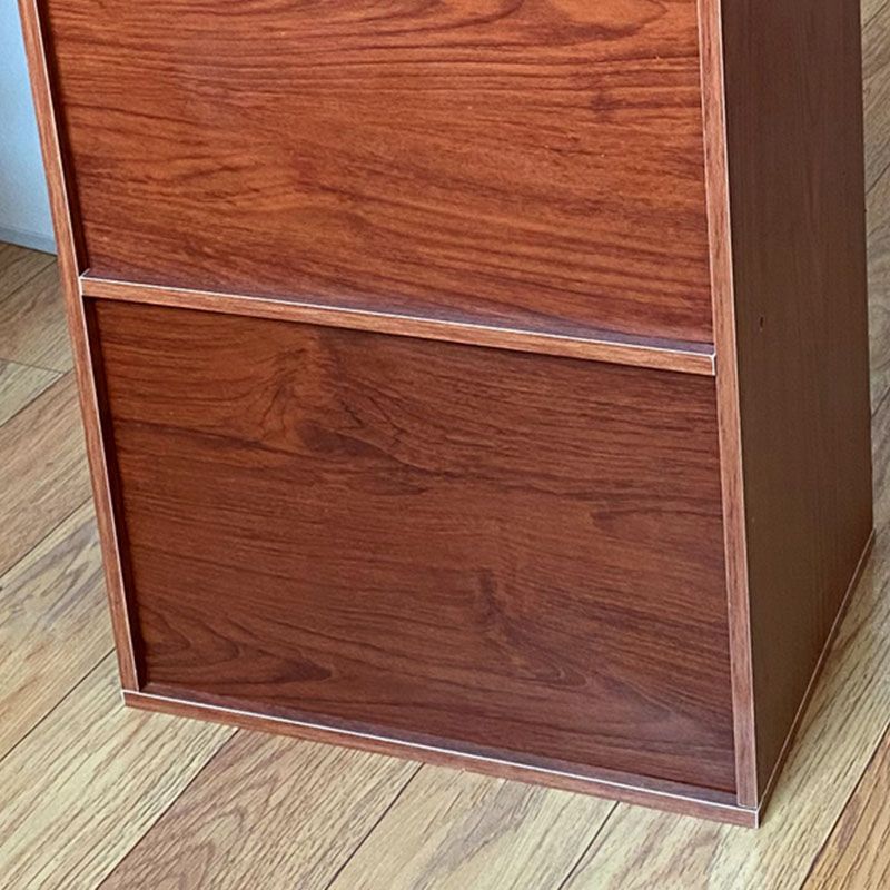 12 "W moderne houten boekenkast gesloten opslag boekenplank met deuren